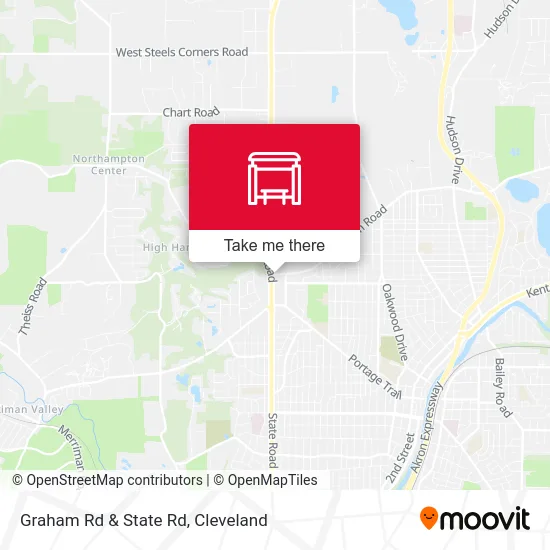 Graham Rd & State Rd map