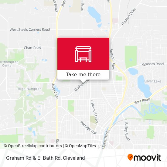 Mapa de Graham Rd & E. Bath Rd
