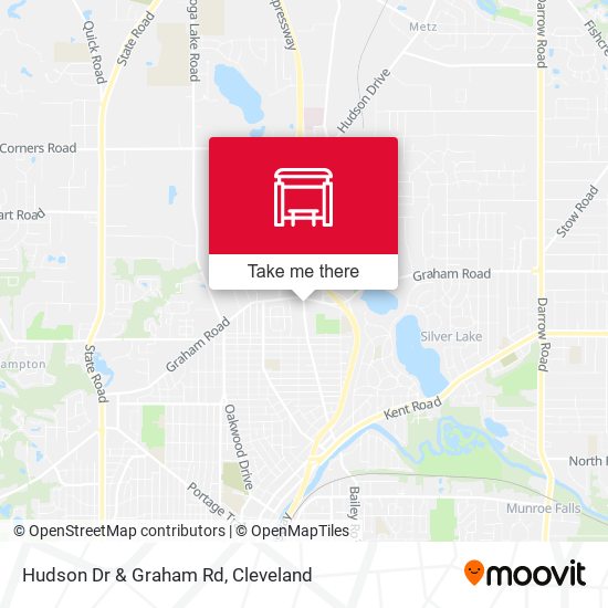 Mapa de Hudson Dr & Graham Rd