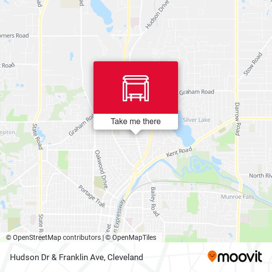 Mapa de Hudson Dr & Franklin Ave