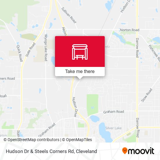 Hudson Dr & Steels Corners Rd map