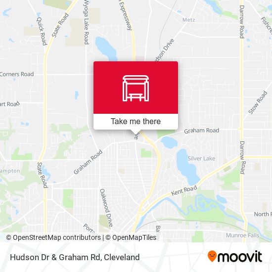 Mapa de Hudson Dr & Graham Rd