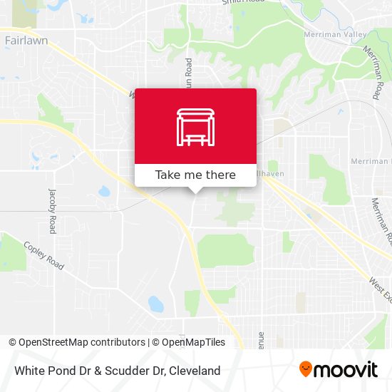 White Pond Dr & Scudder Dr map