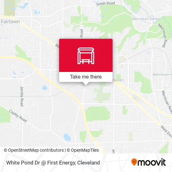 White Pond Dr @ First Energy map