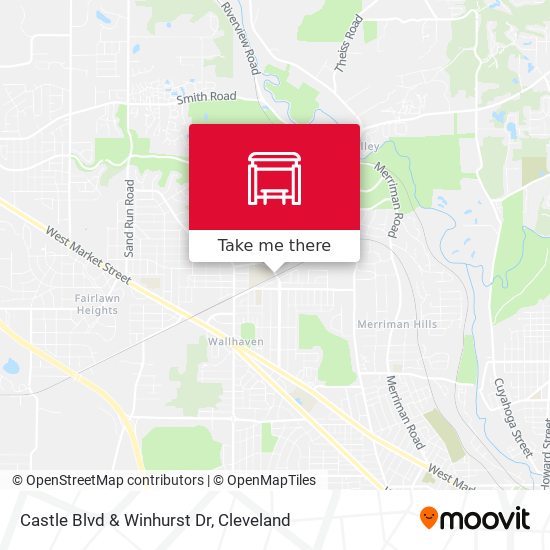 Mapa de Castle Blvd & Winhurst Dr