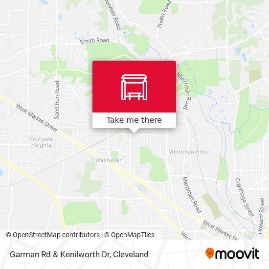 Mapa de Garman Rd & Kenilworth Dr