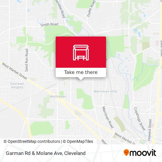 Mapa de Garman Rd & Molane Ave