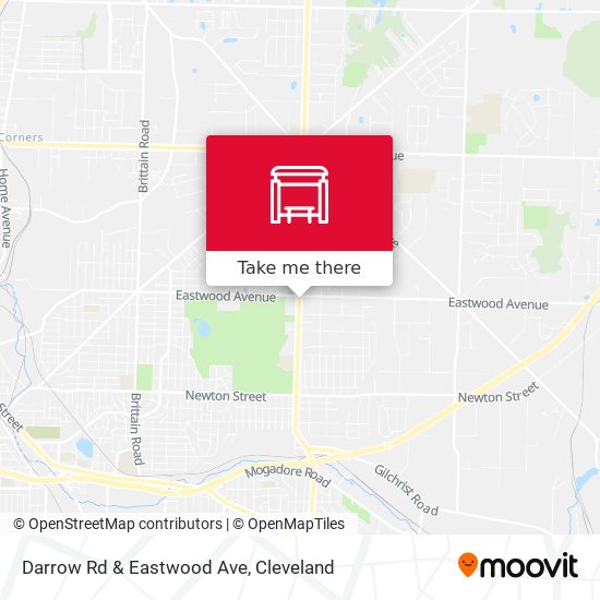 Darrow Rd & Eastwood Ave map