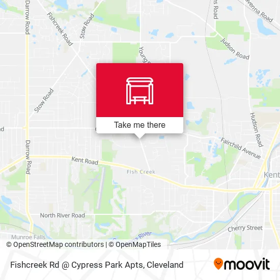 Fishcreek Rd @ Cypress Park Apts map