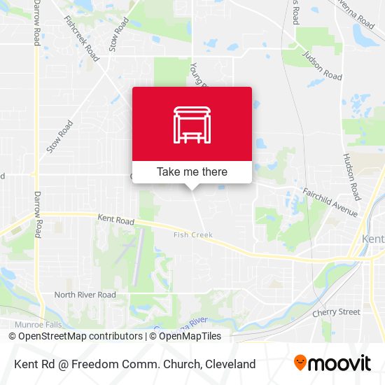 Mapa de Kent Rd @ Freedom Comm. Church