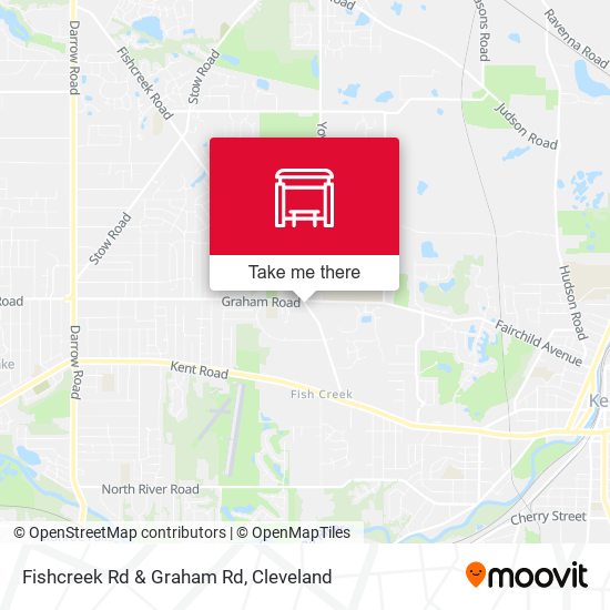 Fishcreek Rd & Graham Rd map