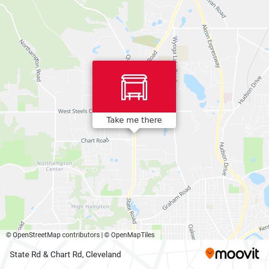 State Rd  & Chart Rd map