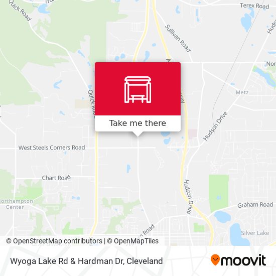 Wyoga Lake Rd & Hardman Dr map