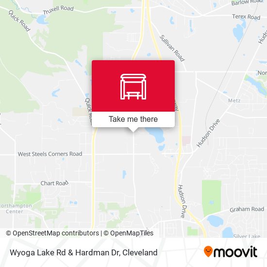 Wyoga Lake Rd & Hardman Dr map