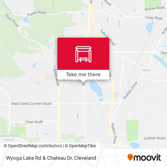 Wyoga Lake Rd & Chateau Dr map