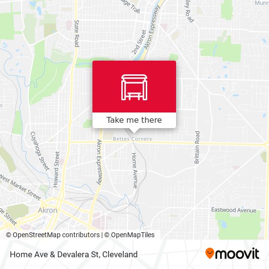 Mapa de Home Ave & Devalera St