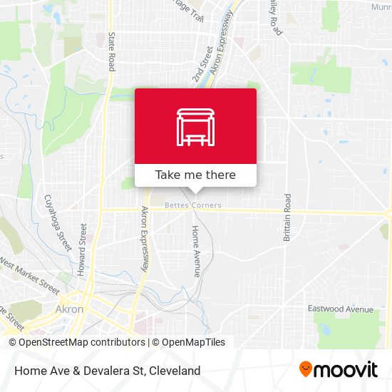 Mapa de Home Ave & Devalera St