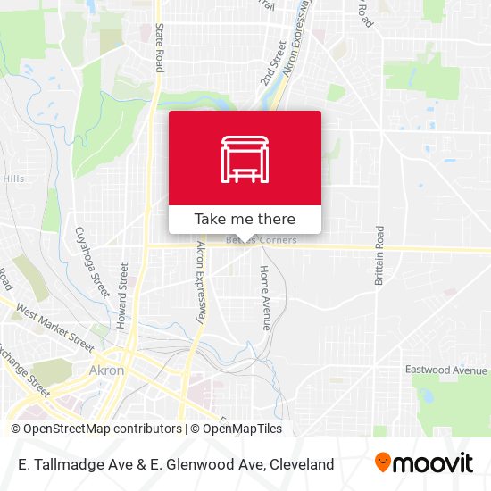 Mapa de E. Tallmadge Ave & E. Glenwood Ave