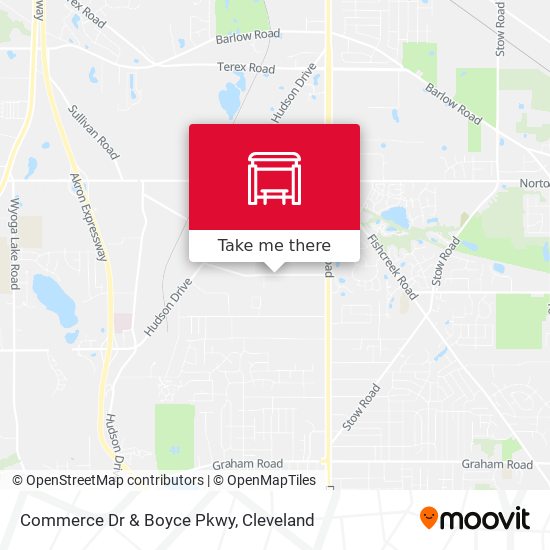 Commerce Dr & Boyce Pkwy map