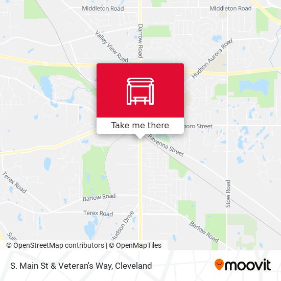 S. Main St & Veteran's Way map