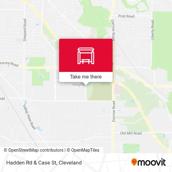 Hadden Rd & Case St map
