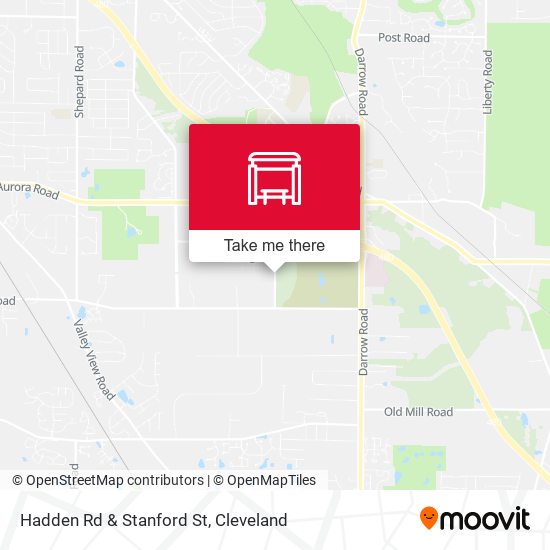 Hadden Rd & Stanford St map