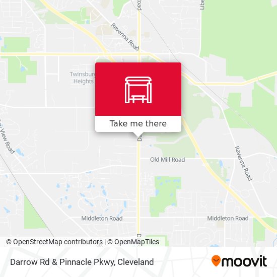 Darrow Rd & Pinnacle Pkwy map
