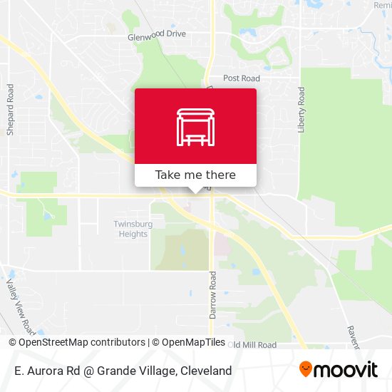 Mapa de E. Aurora Rd @ Grande Village
