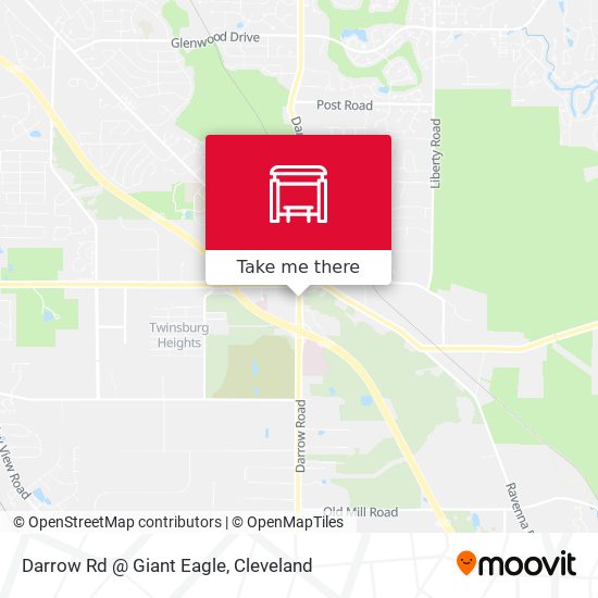 Mapa de Darrow Rd @ Giant Eagle