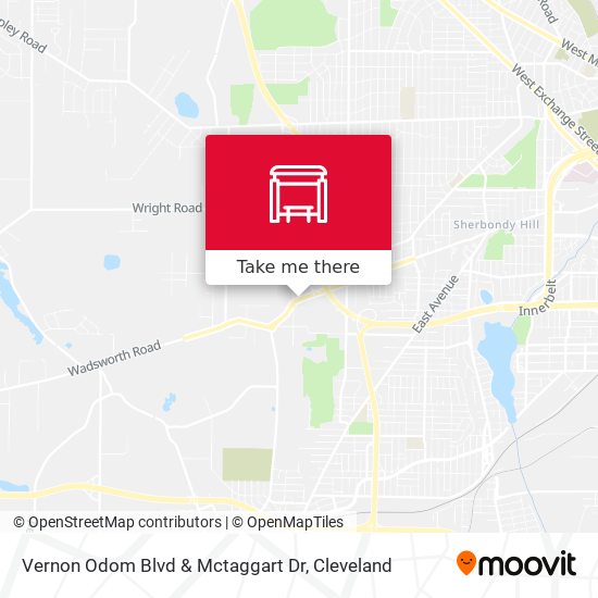 Vernon Odom Blvd & Mctaggart Dr map