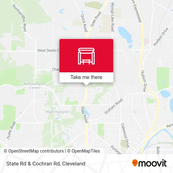 State Rd  & Cochran Rd map