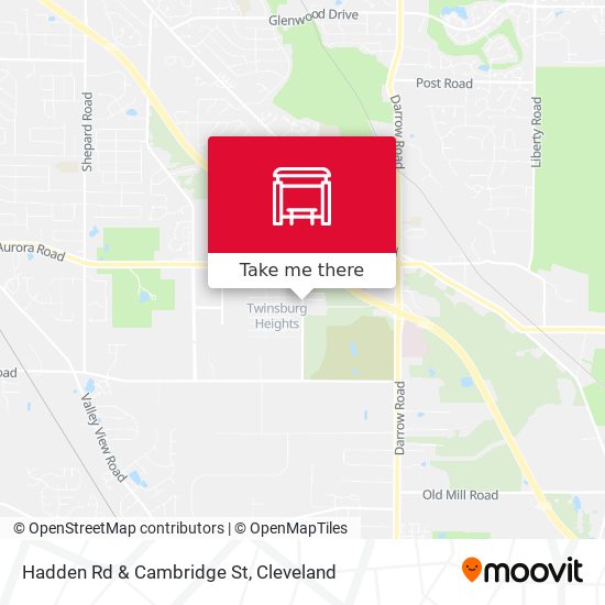 Hadden Rd & Cambridge St map