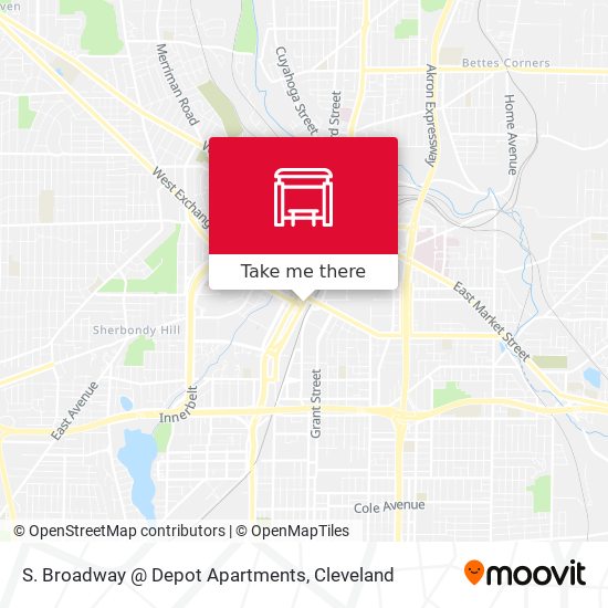 S. Broadway  @ Depot Apartments map