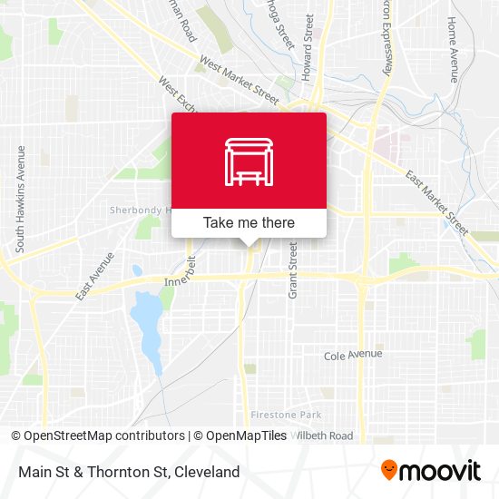 Mapa de Main St & Thornton St