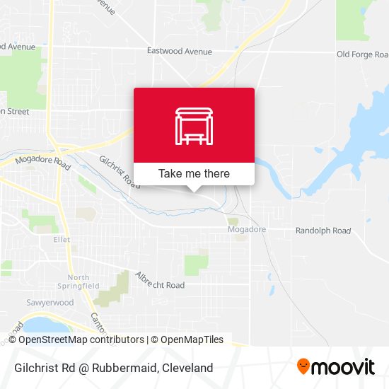 Gilchrist Rd @ Rubbermaid map