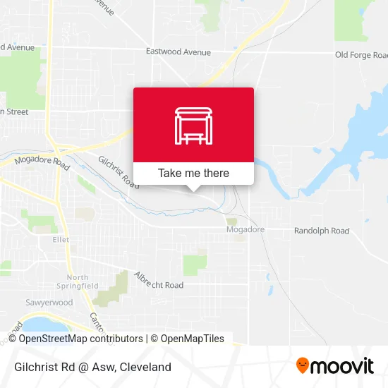 Gilchrist Rd @ Asw map