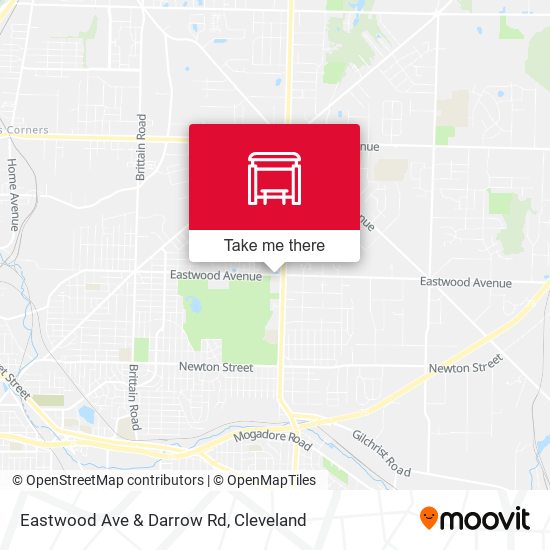 Mapa de Eastwood Ave & Darrow Rd