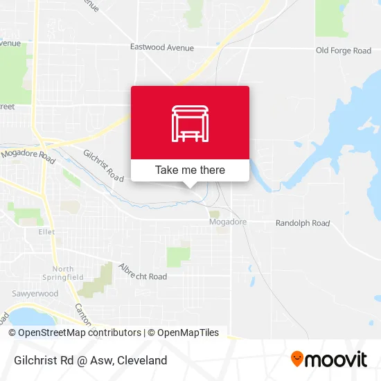 Gilchrist Rd @ Asw map