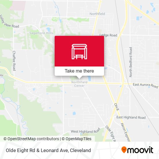 Olde Eight Rd & Leonard Ave map