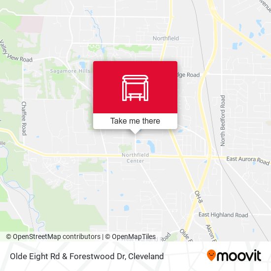 Mapa de Olde Eight Rd & Forestwood Dr