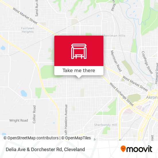 Delia Ave & Dorchester Rd map