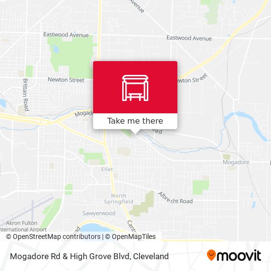 Mogadore Rd & High Grove Blvd map