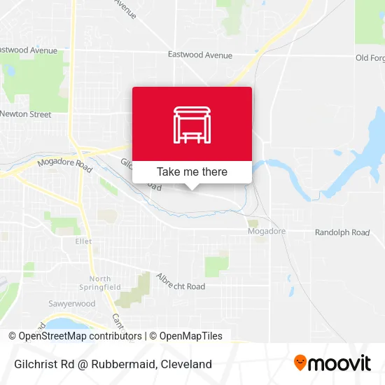 Gilchrist Rd @ Rubbermaid map
