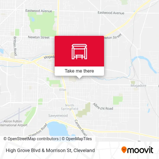 High Grove Blvd  & Morrison St map