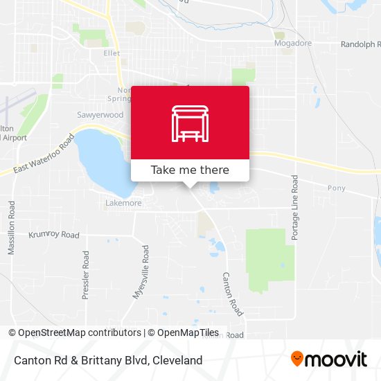 Canton Rd & Brittany Blvd map