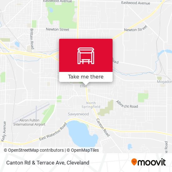 Canton Rd  & Terrace Ave map