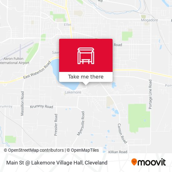 Mapa de Main St @ Lakemore Village Hall