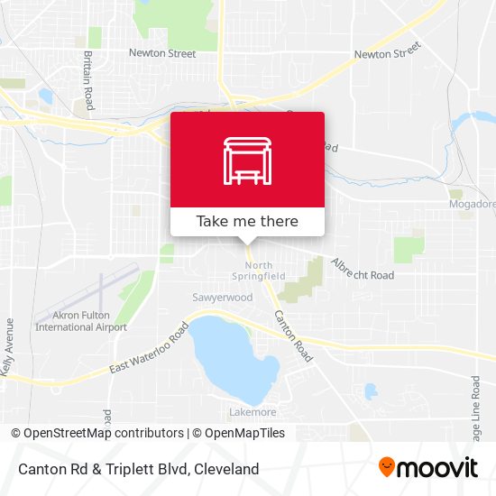 Mapa de Canton Rd & Triplett Blvd