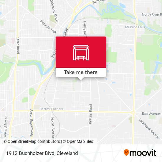 1912 Buchholzer Blvd map