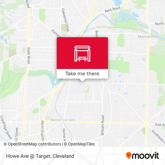Mapa de Howe Ave @ Target